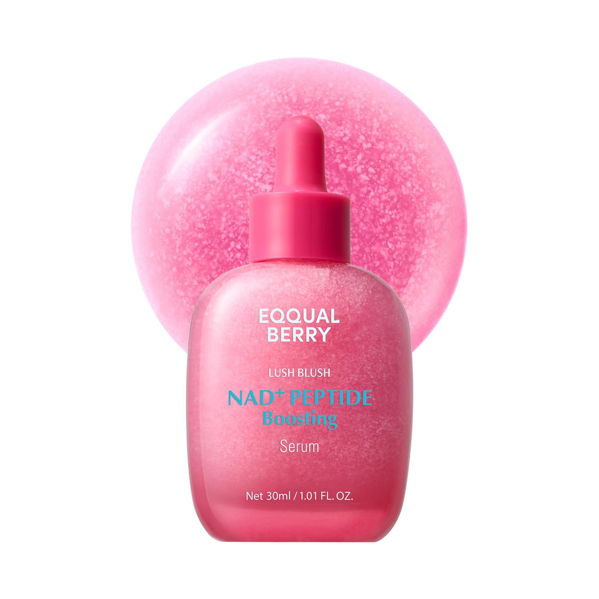 EQQUALBERRY NAD+ Peptide Boosting Serum with Niacinamide and Vegan Collagen