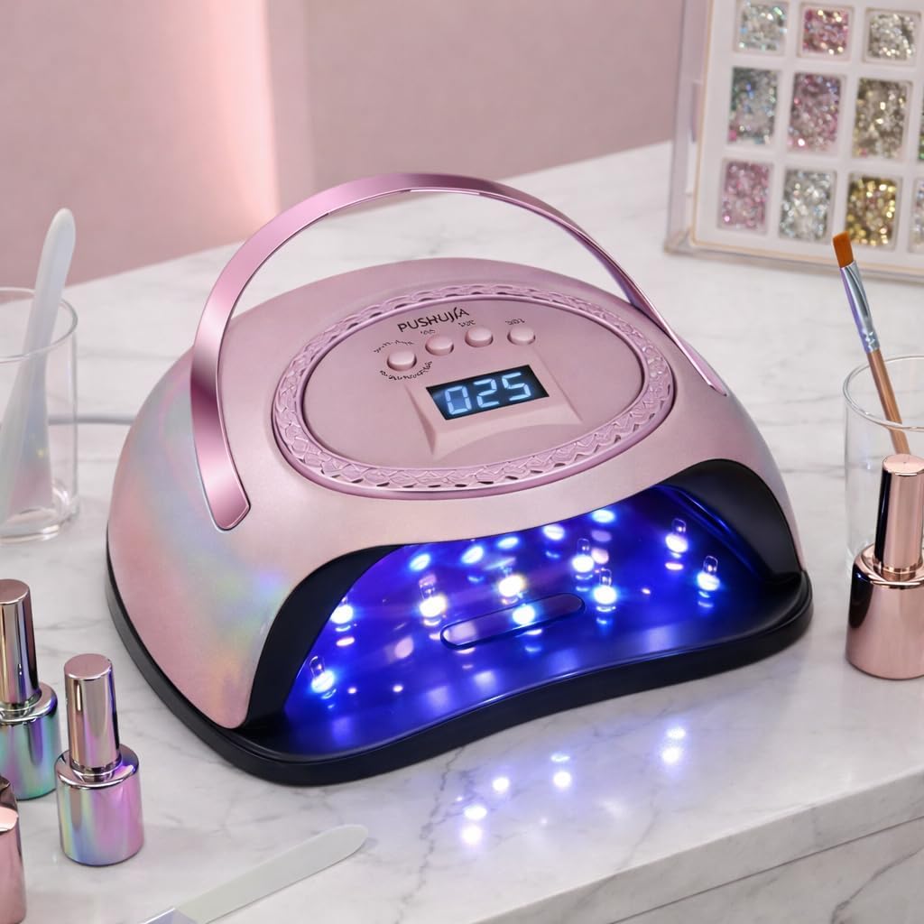 Professional 288W UV LED Nail Lamp for Gel Nails with Auto Sensor