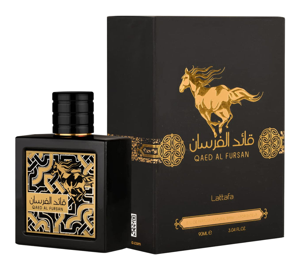 Lattafa Eau de Parfum Spray, 3.04 Fl Oz, Pack of 1