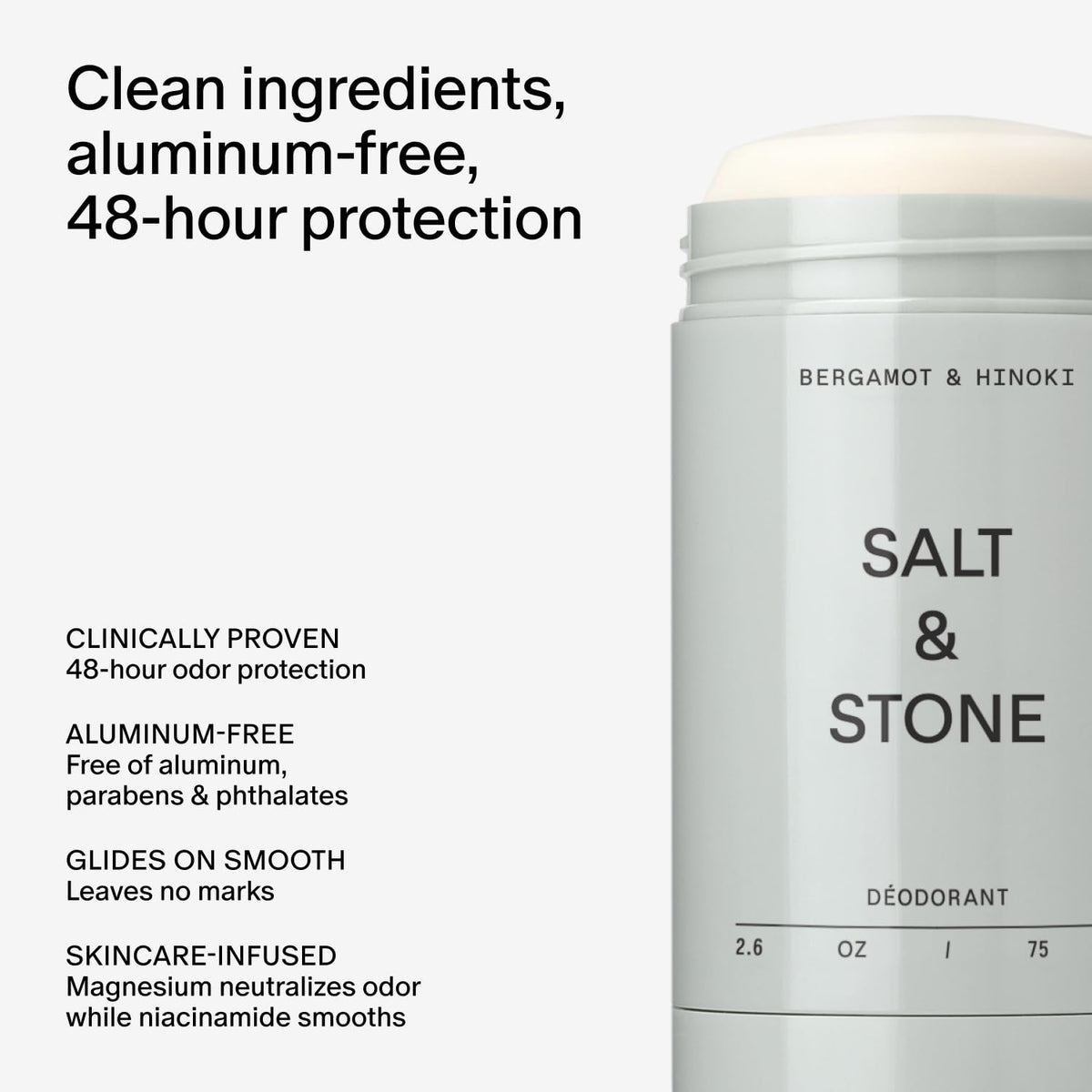 Salt & Stone Aluminum-Free Deodorant