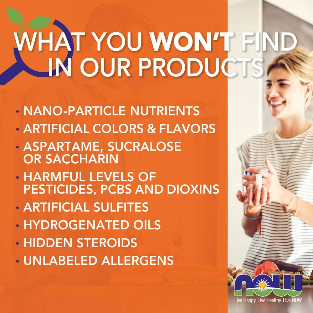 NOW Foods DMG 125 mg 100 Capsules, Pack of 3