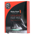 Baby Foot Original Foot Peel Exfoliator for Men, Mint Scented Pair