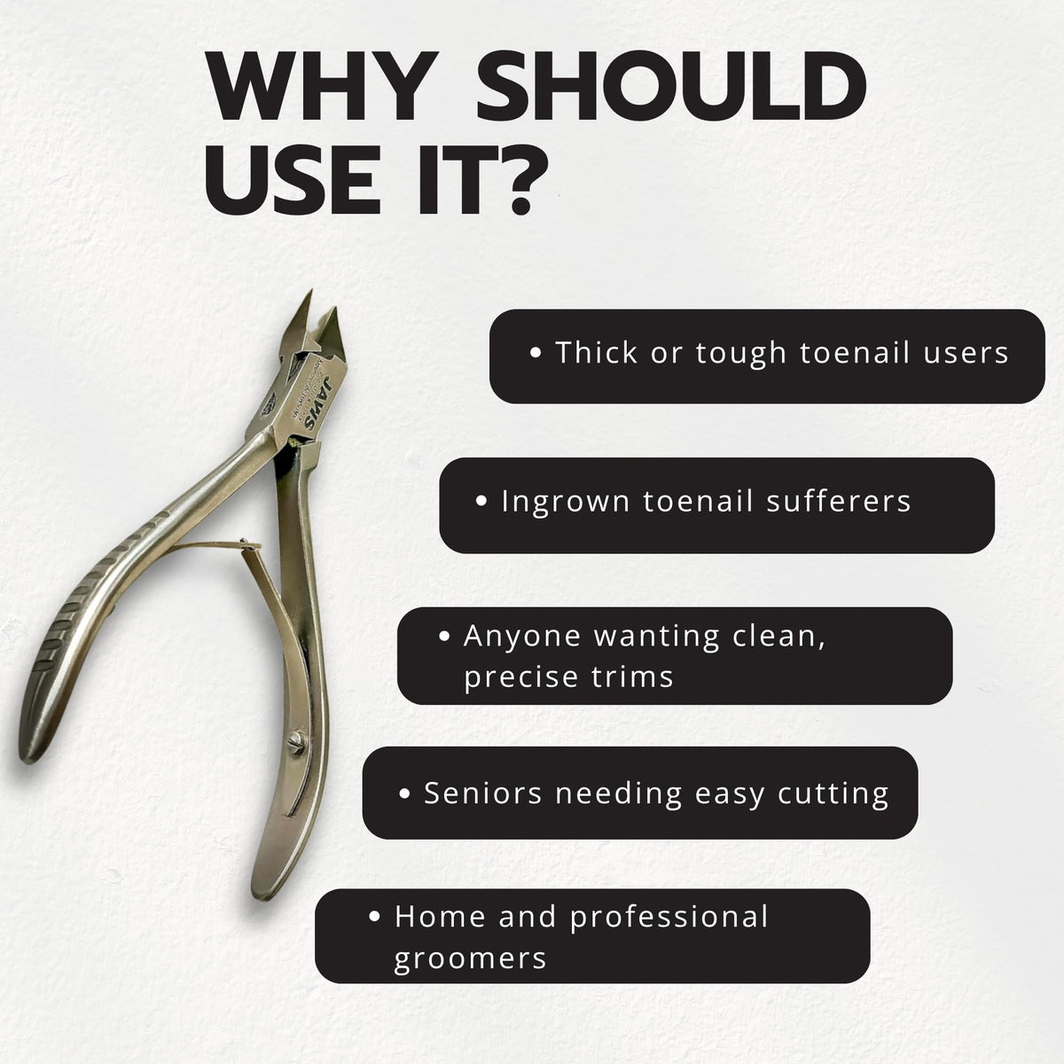 Stainless Steel Nail Clippers and Nippers