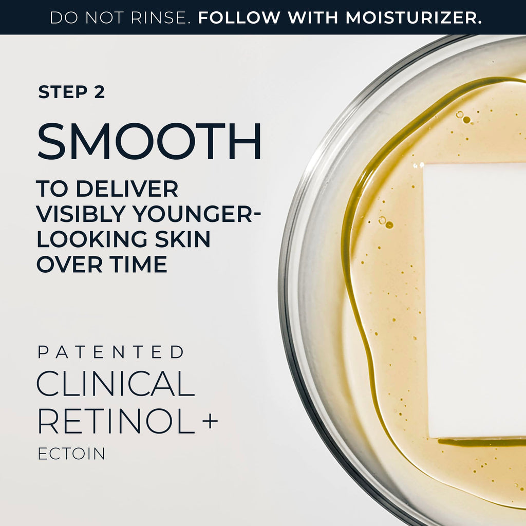 RoC Retinol Correxion Line Smoothing 2-Step Peel Pads, 20 Treatments