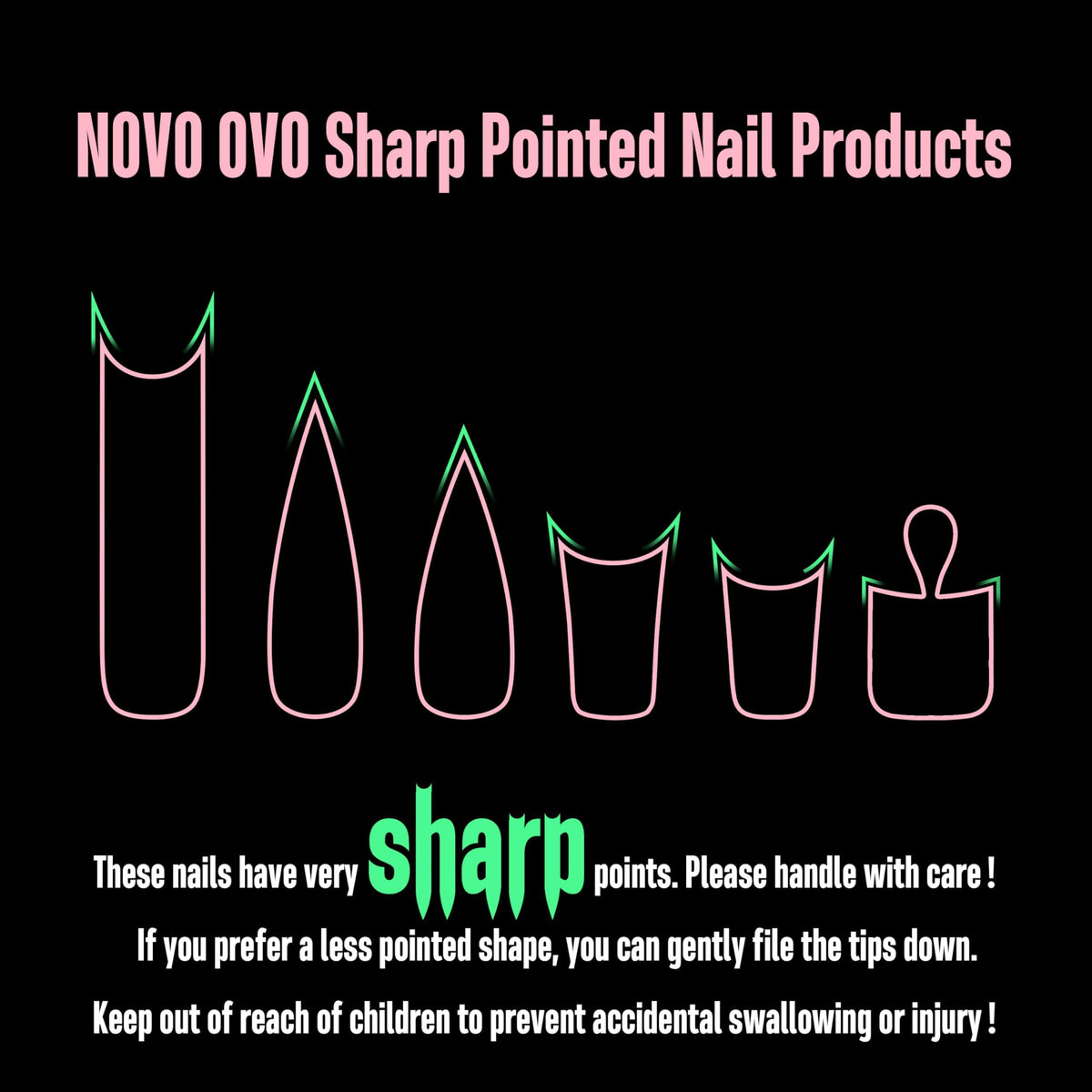 NOVO OVO Nail Extension Products