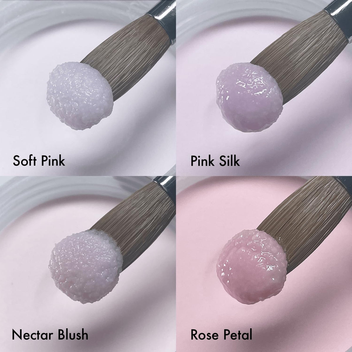 MakarttPro Acrylic Powder Set, 4-Color Cover Powder Collection