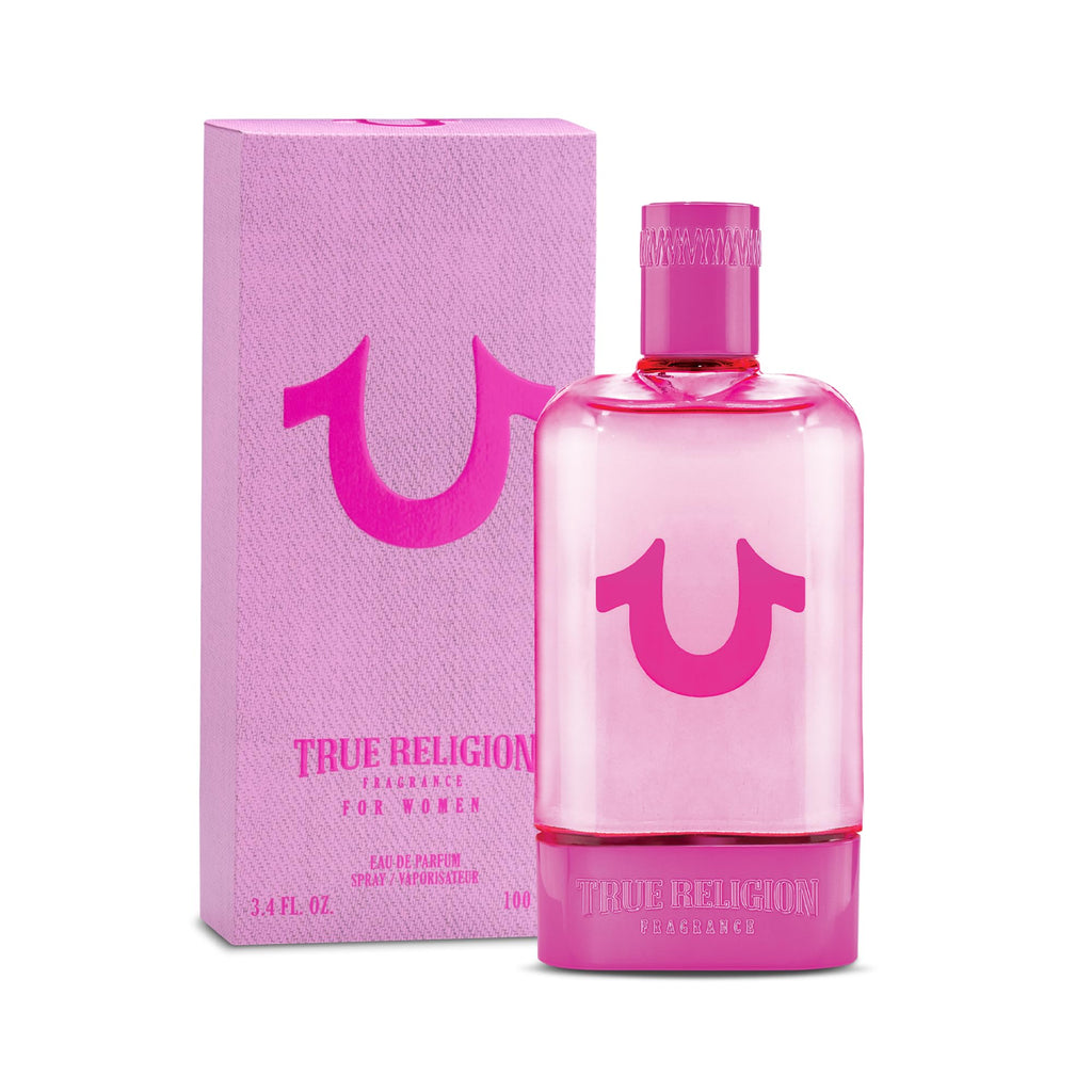 True Religion Women's Eau de Parfum Floral Amber Fragrance, 3.4 fl oz