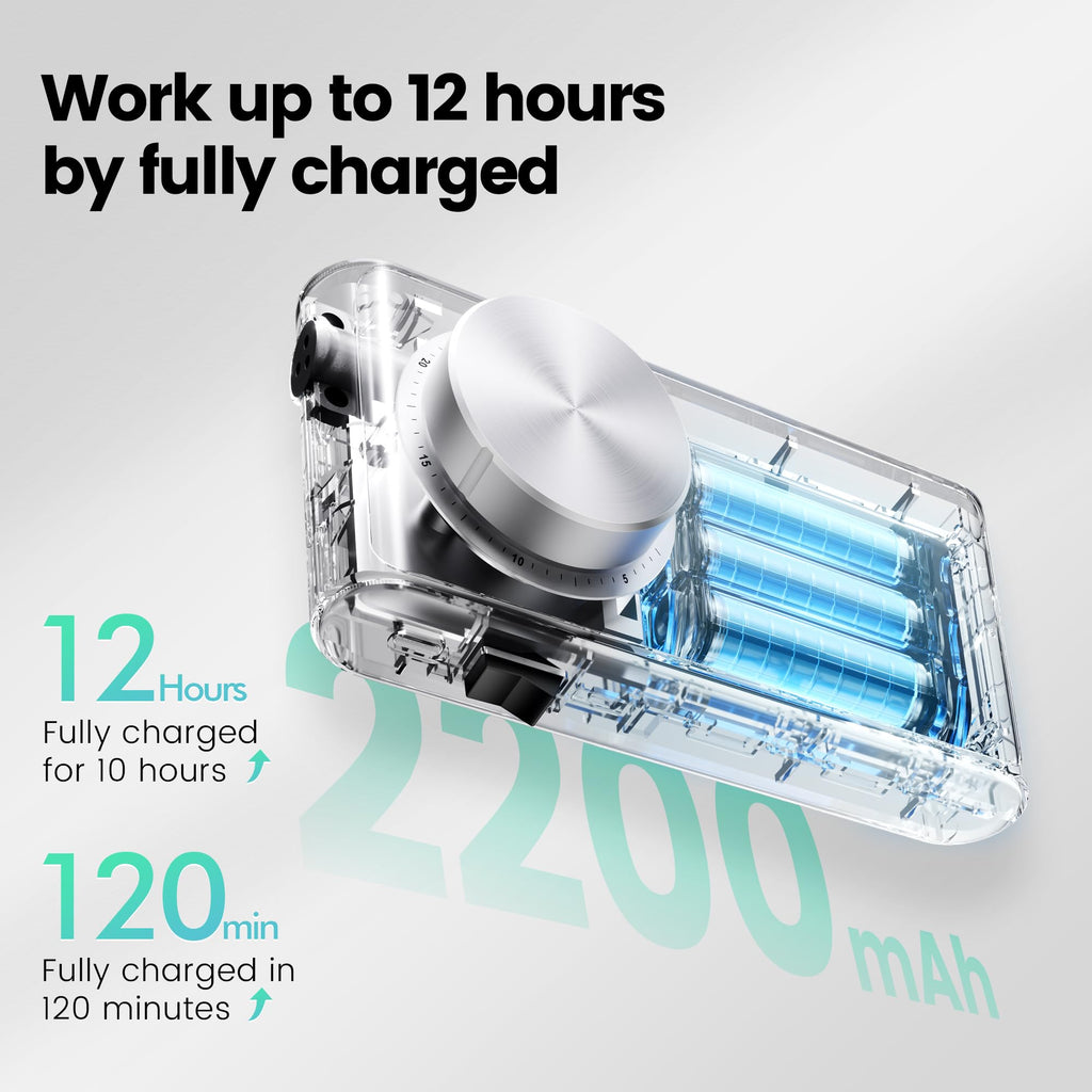 L'UGX Professional Cordless Nail Drill, Rechargeable Electric Nail File, 30,000 RPM