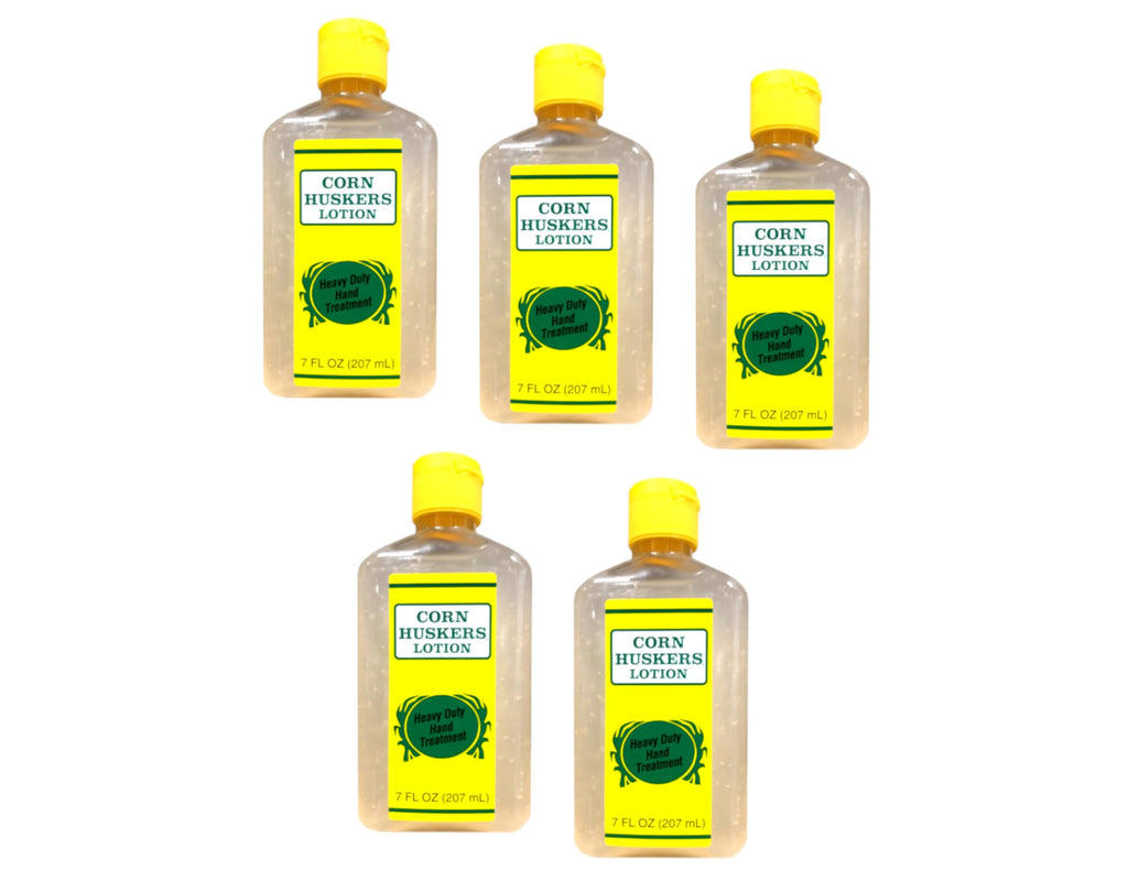 Corn Huskers Hand Lotion for Dry, Cracked Hands, 7 Fl Oz, Pack of 5