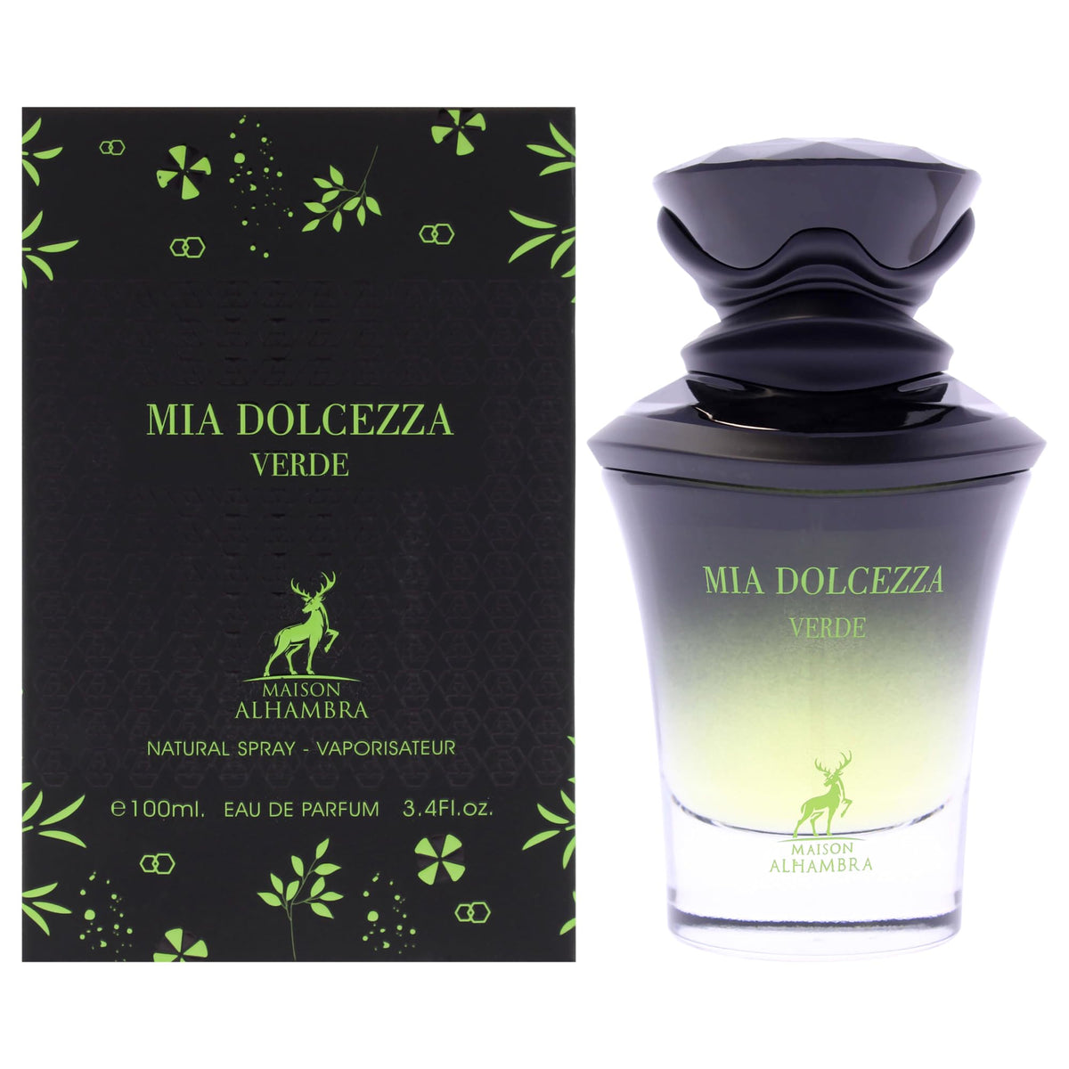 Mia Dolcezza Verde by Maison Alhambra Unisex Eau de Parfum, 3.4 oz
