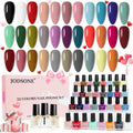 JODSONE 32-Color Quick-Dry Nail Polish Set with Base & Top Coats