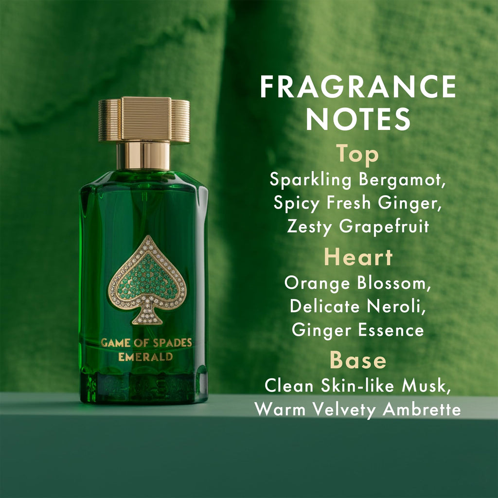 Jo Milano Game of Spades Emerald Unisex Parfum Spray