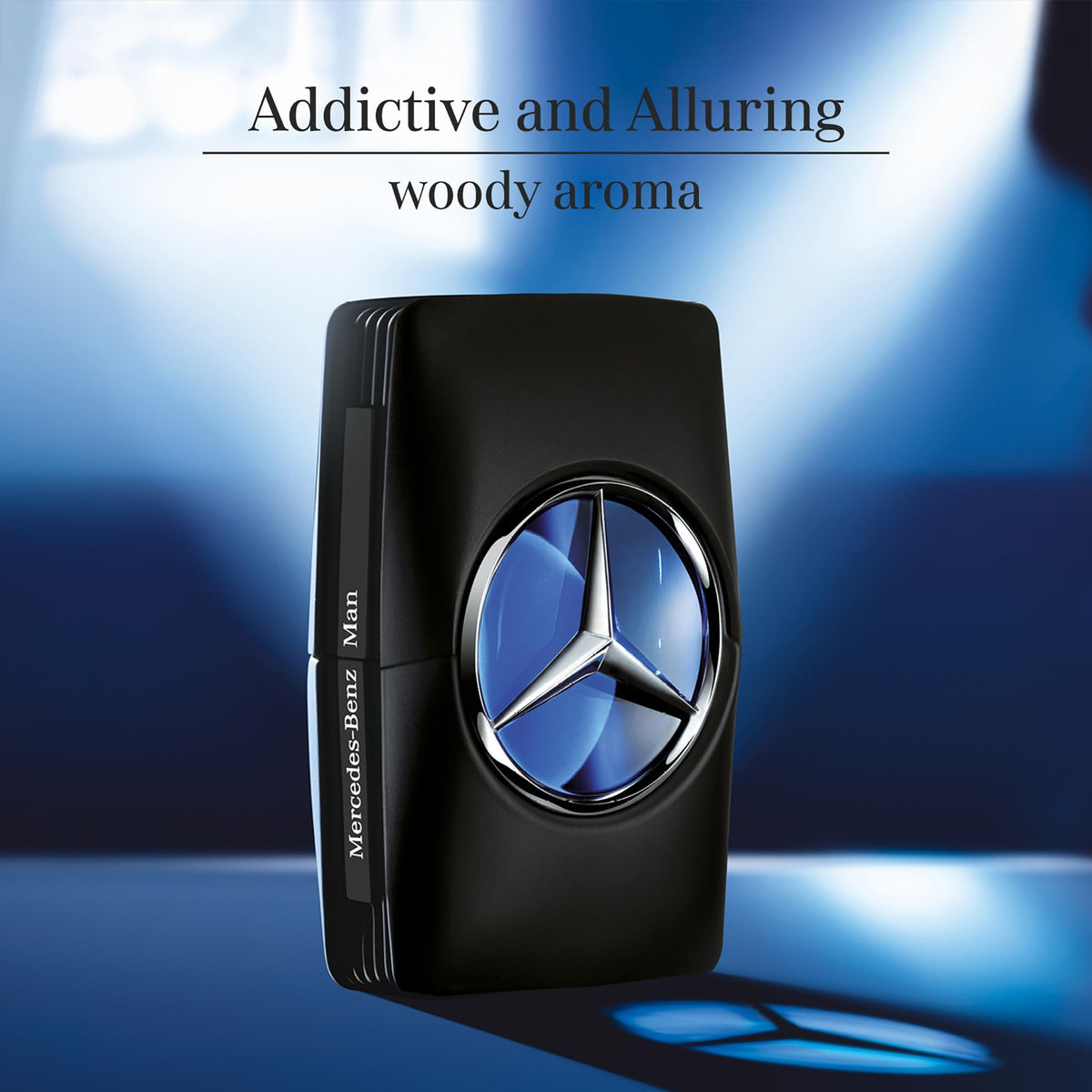 Mercedes-Benz Man Eau de Toilette for Men, Woody Fruity Fragrance, 6.7 oz