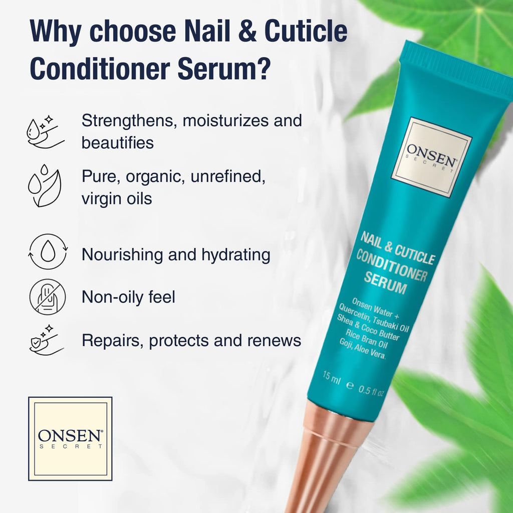Onsen Nail & Cuticle Rescue Kit for Hydration and Nail Care