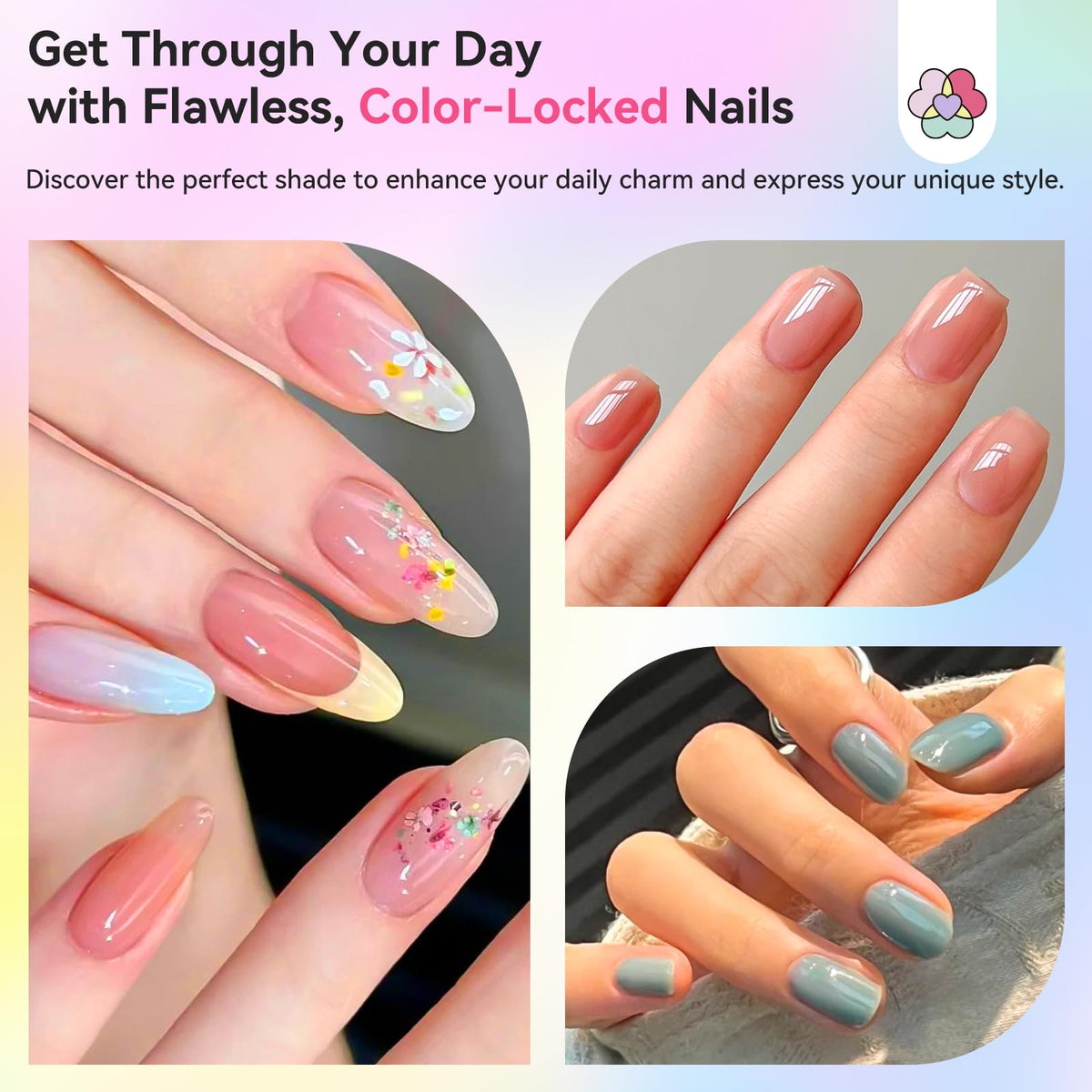 SAVILAND Macaron Quick-Dry Nail Polish Set