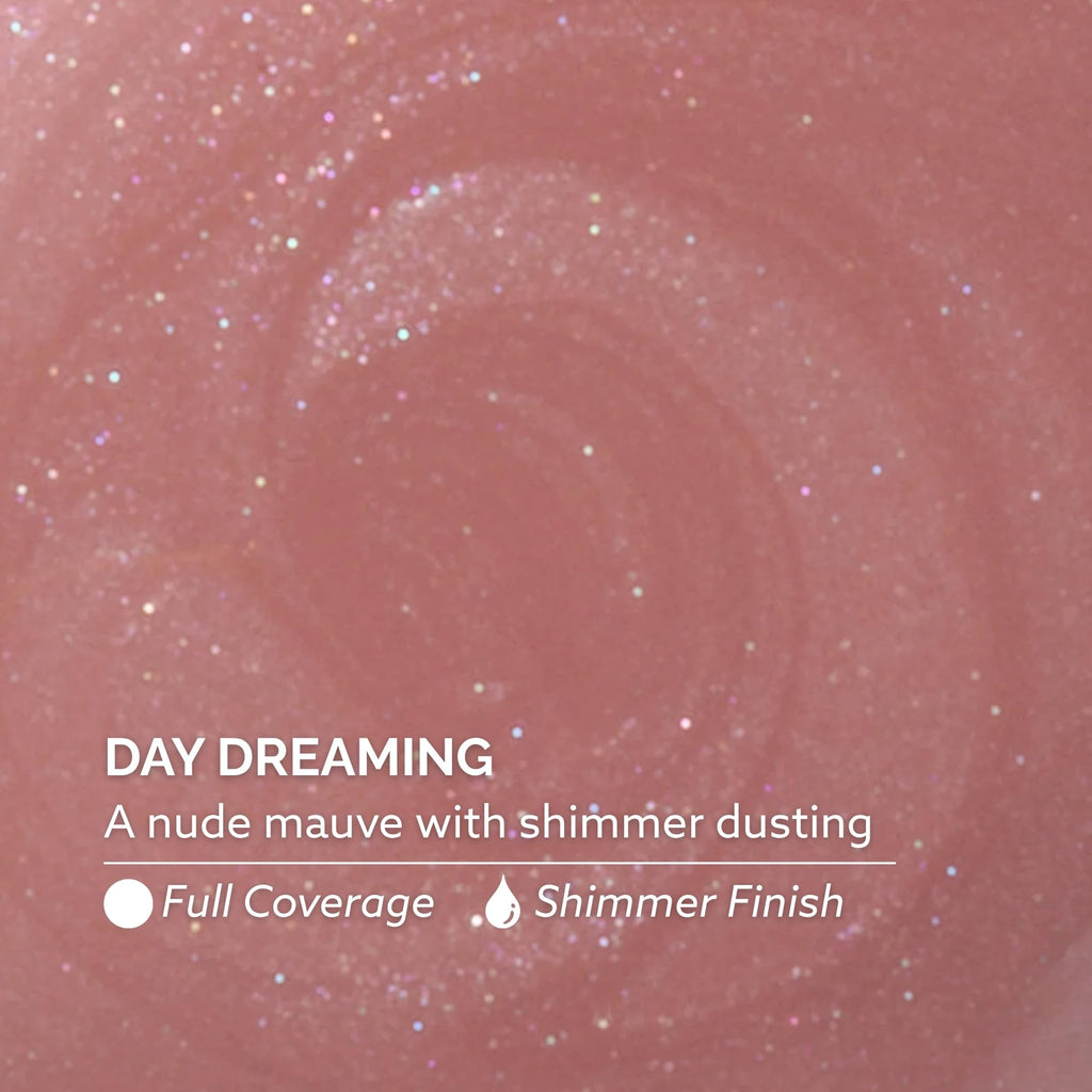 Dazzle Dry Nail Lacquer Step 3 – Day Dreaming Nude Mauve Shimmer, 0.5 fl oz