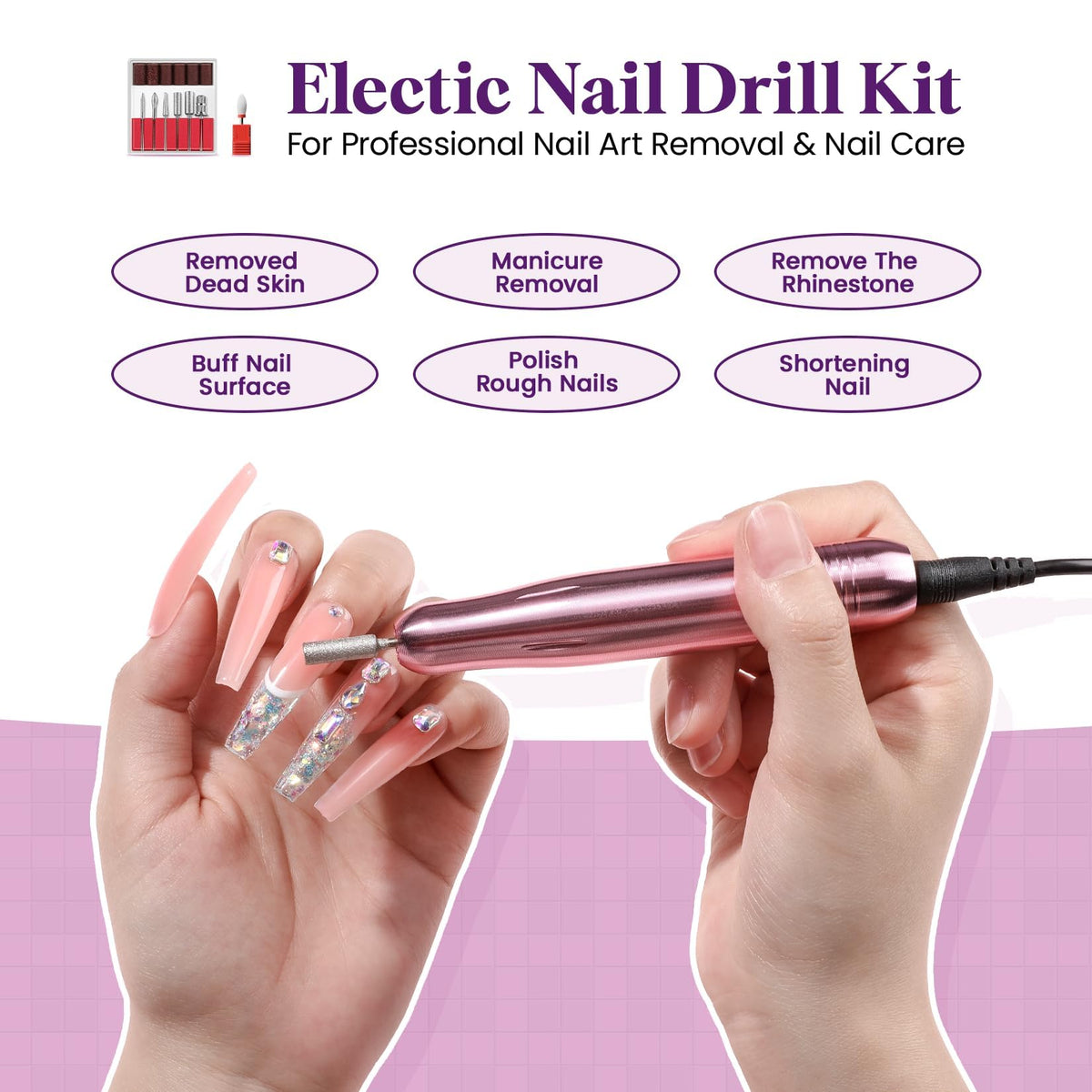 Acrylic Powder Nail Kit for Nail Art and Extensions