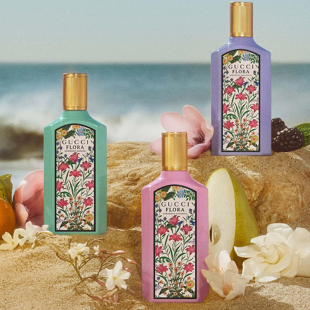 Gucci Flora Gorgeous Magnolia Eau de Parfum Refillable Spray for Women