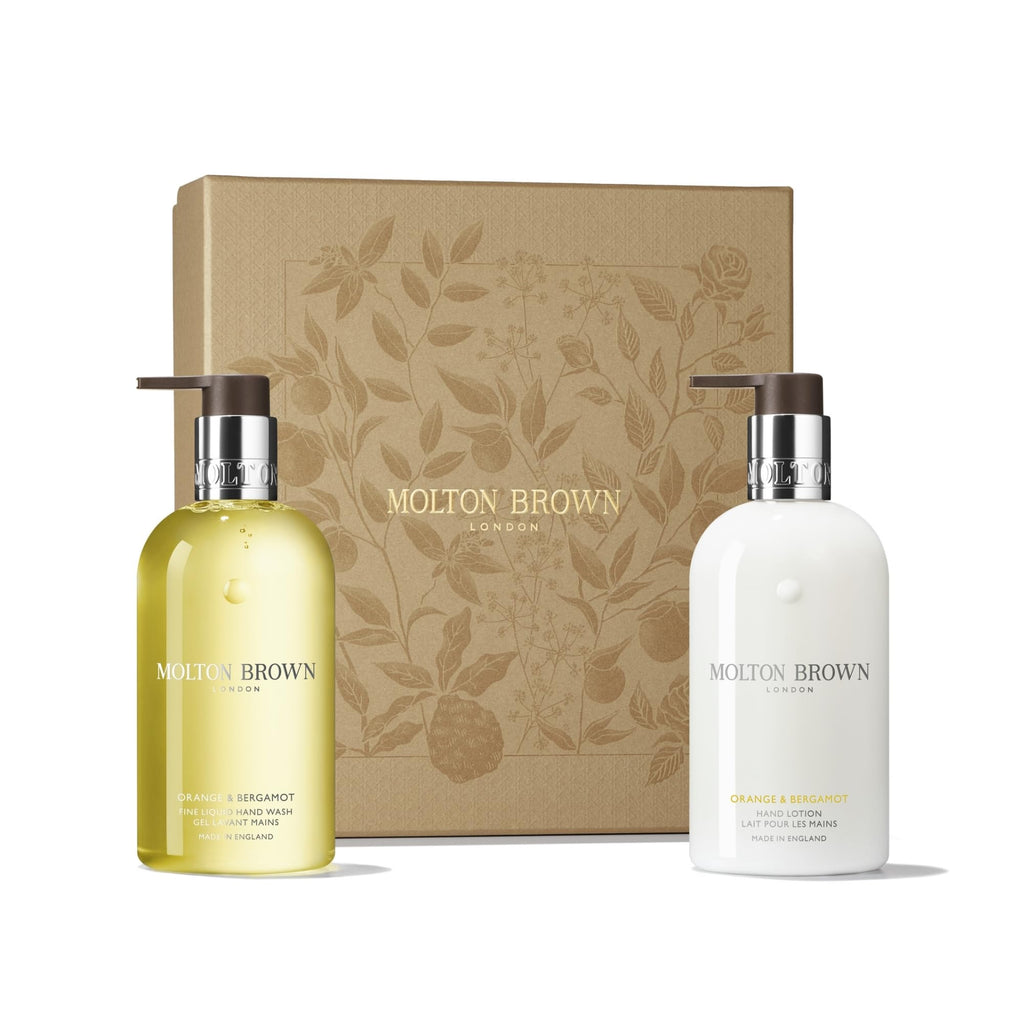 Molton Brown Orange & Bergamot Hand Care Collection, Hand Wash & Lotion Duo