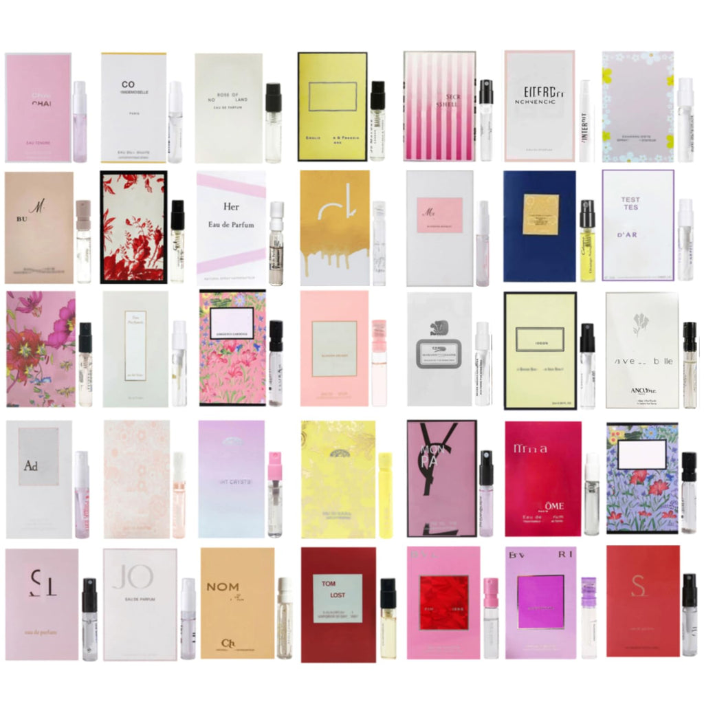 Perfume Samples for Women, 20-Piece Designer Fragrance Sampler Set