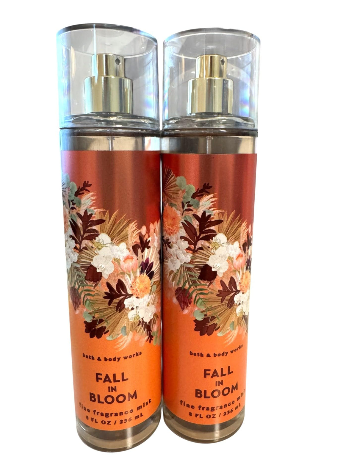 Bath & Body Works Fall in Bloom Fine Fragrance Body Mist Gift Set, 2 x 8 oz