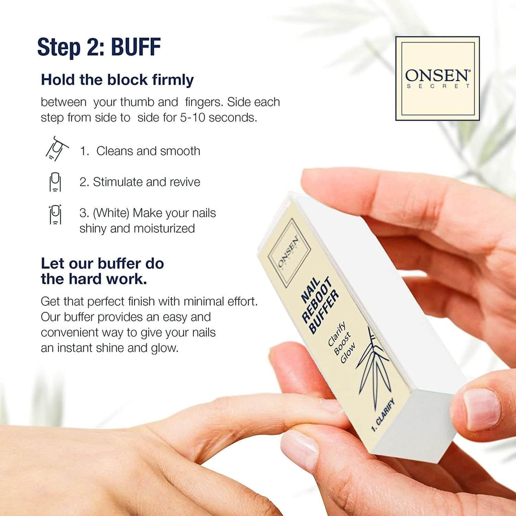 Onsen Secret Nail Care Kit - Nail Strengthening & Shine