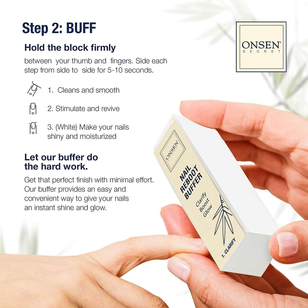 Onsen Secret Nail Care Kit - Nail Strengthening & Shine