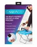 Beauty Footrest with LED Magnifier, Drying Fan and Storage