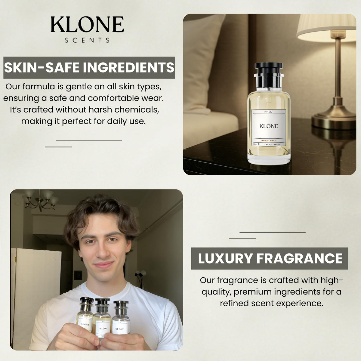 Klone Nomad Magic Eau de Parfum for Men, 50ml