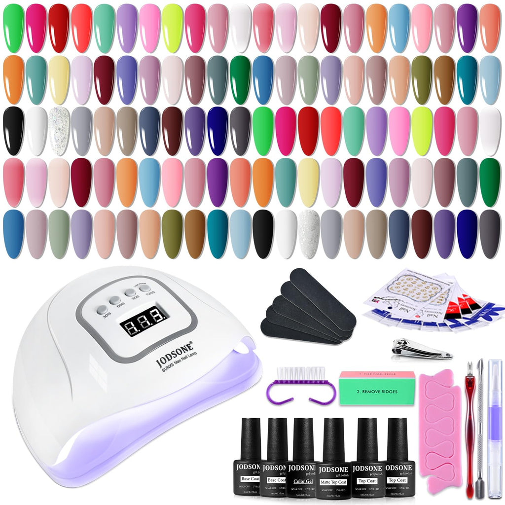 JODSONE Gel Nail Kit for DIY Nail Art