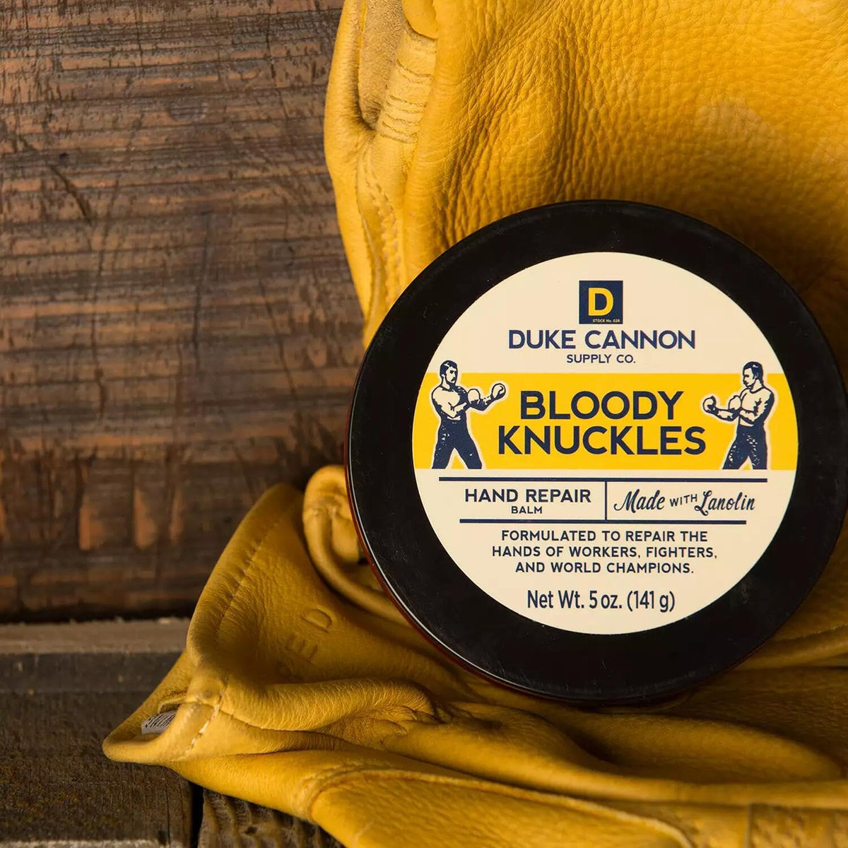 Duke Cannon Bloody Knuckles Unscented Hand Repair Balm