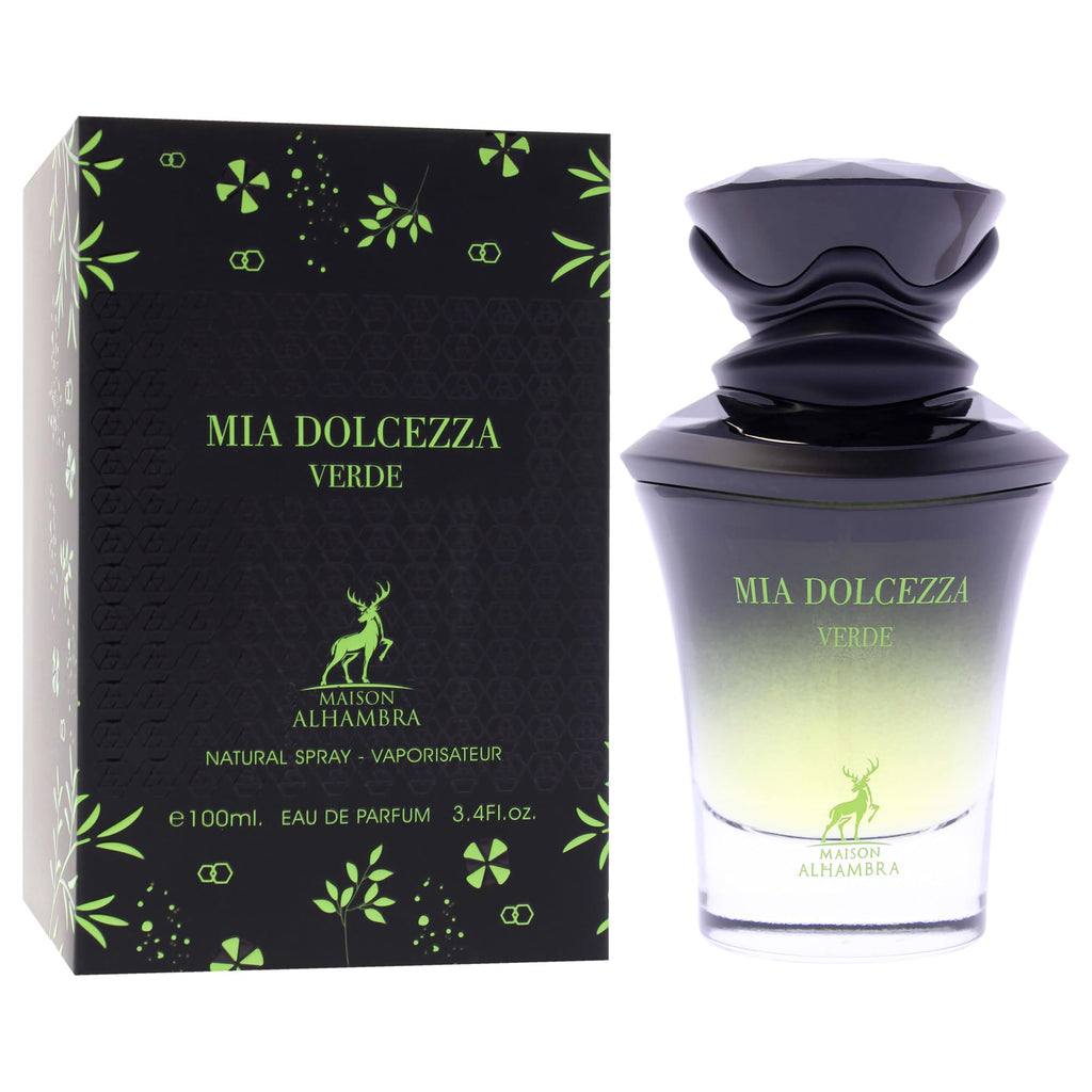 Mia Dolcezza Verde by Maison Alhambra Unisex Eau de Parfum, 3.4 oz