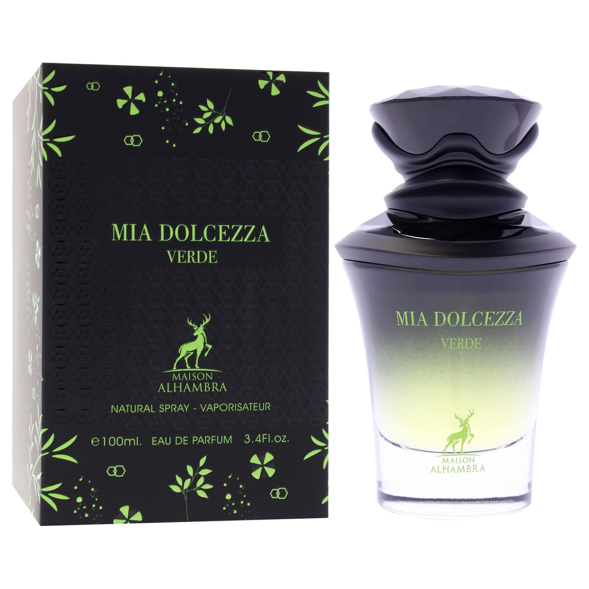 Mia Dolcezza Verde by Maison Alhambra Unisex Eau de Parfum, 3.4 oz