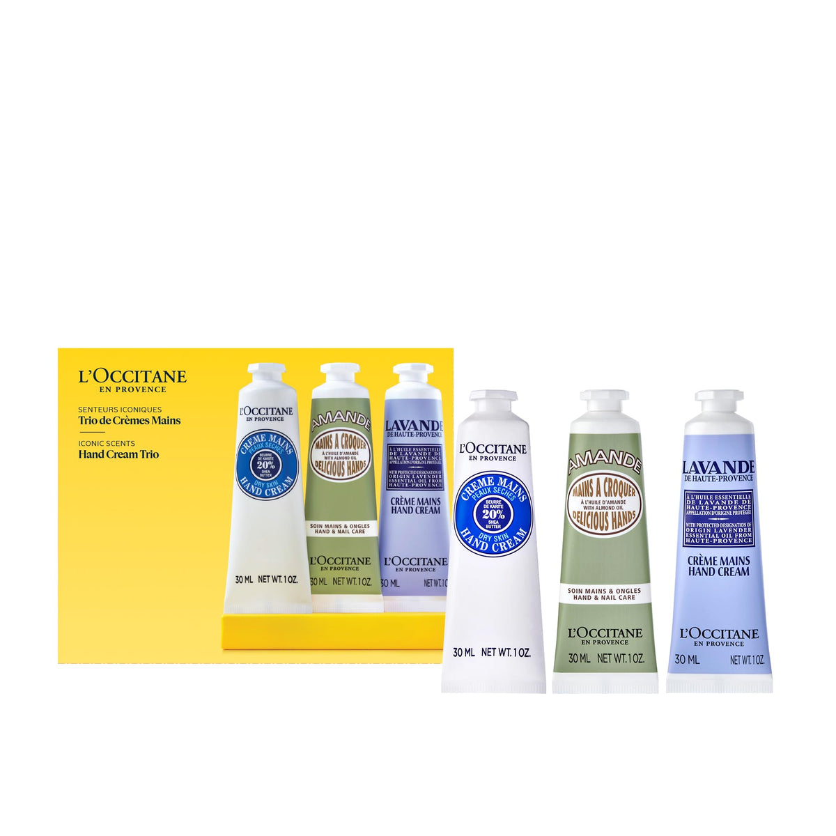 L’Occitane Hand Cream Classics 3-Piece Gift Set