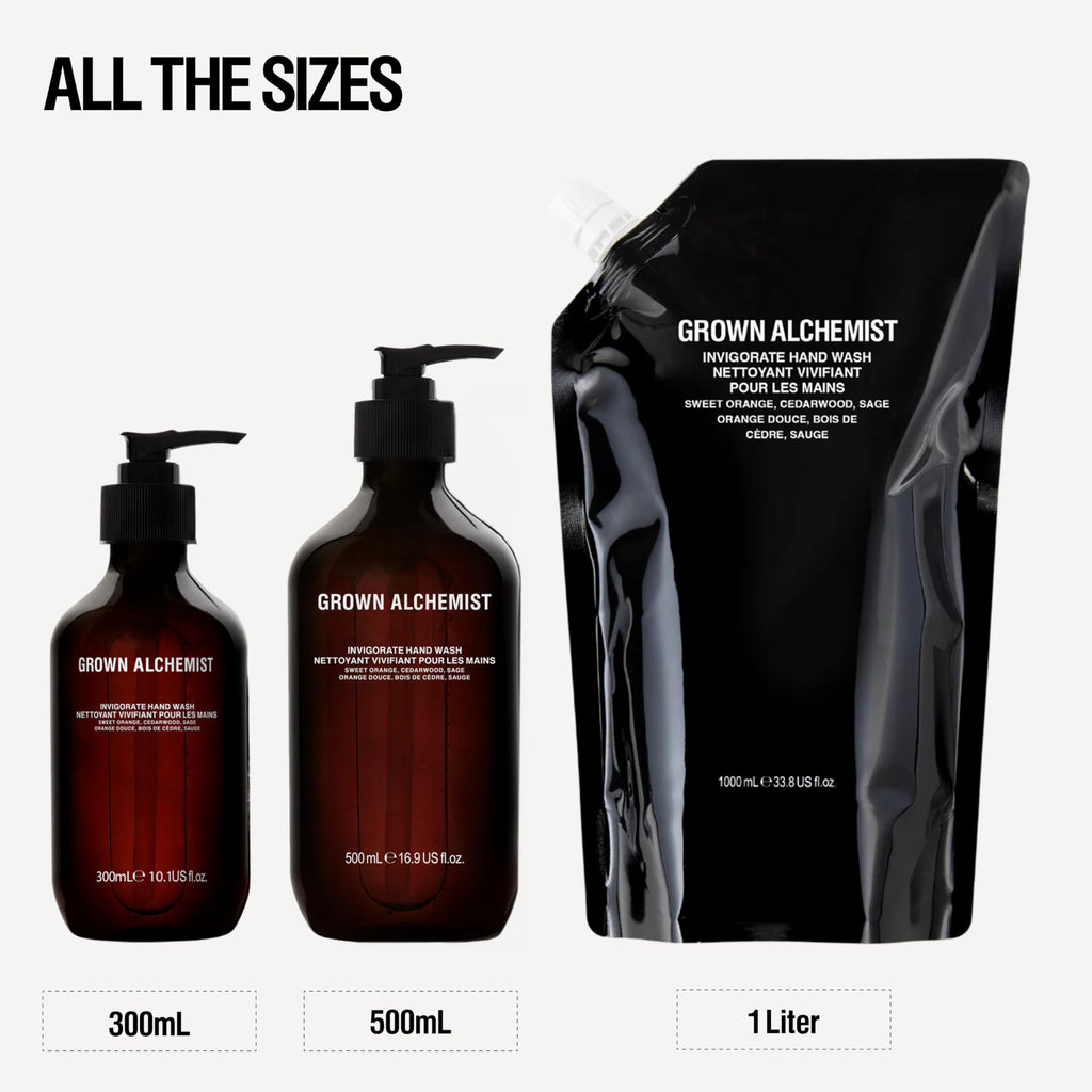 Grown Alchemist Invigorate Hand Wash with Aloe & Botanical Extracts