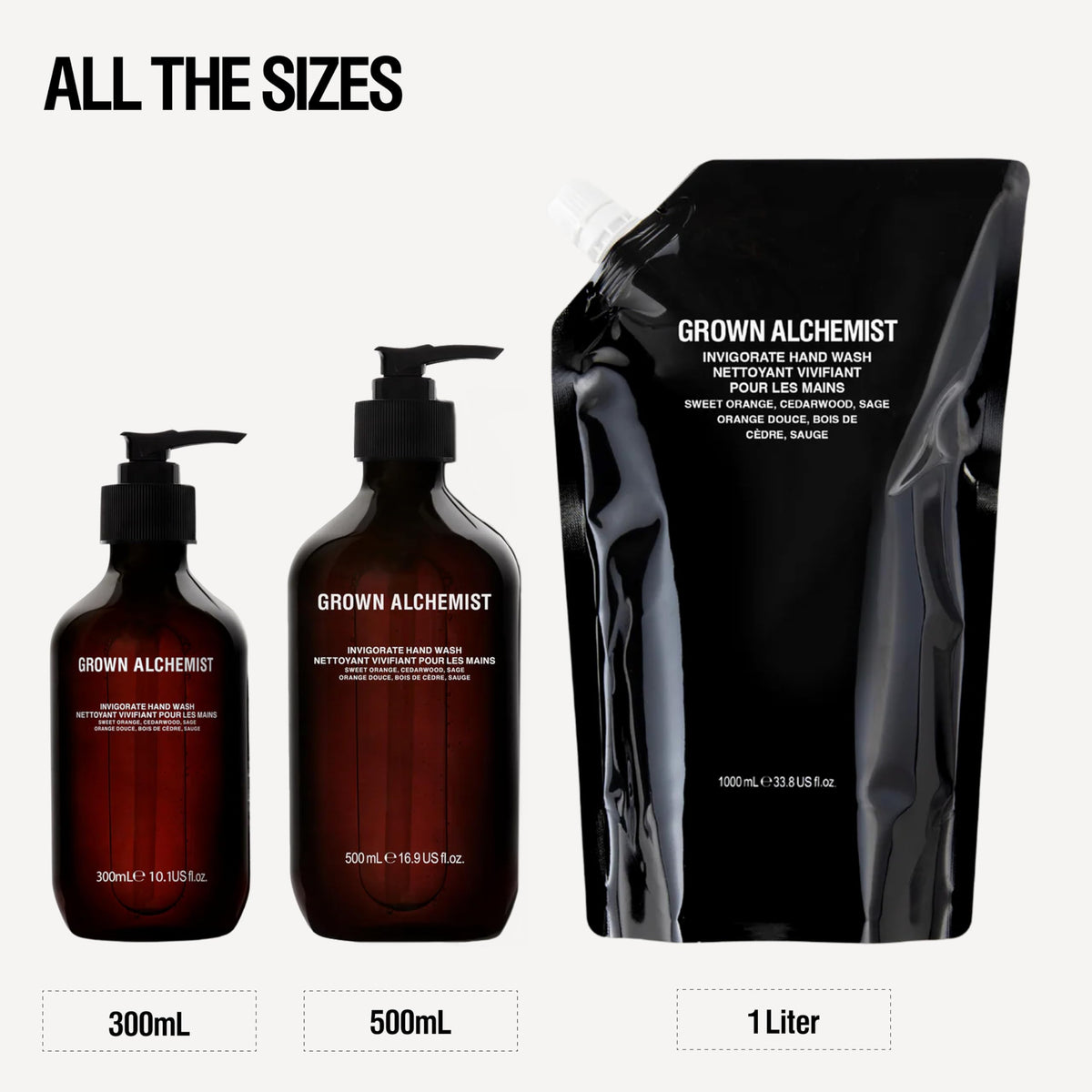 Grown Alchemist Invigorate Hand Wash with Aloe & Botanical Extracts