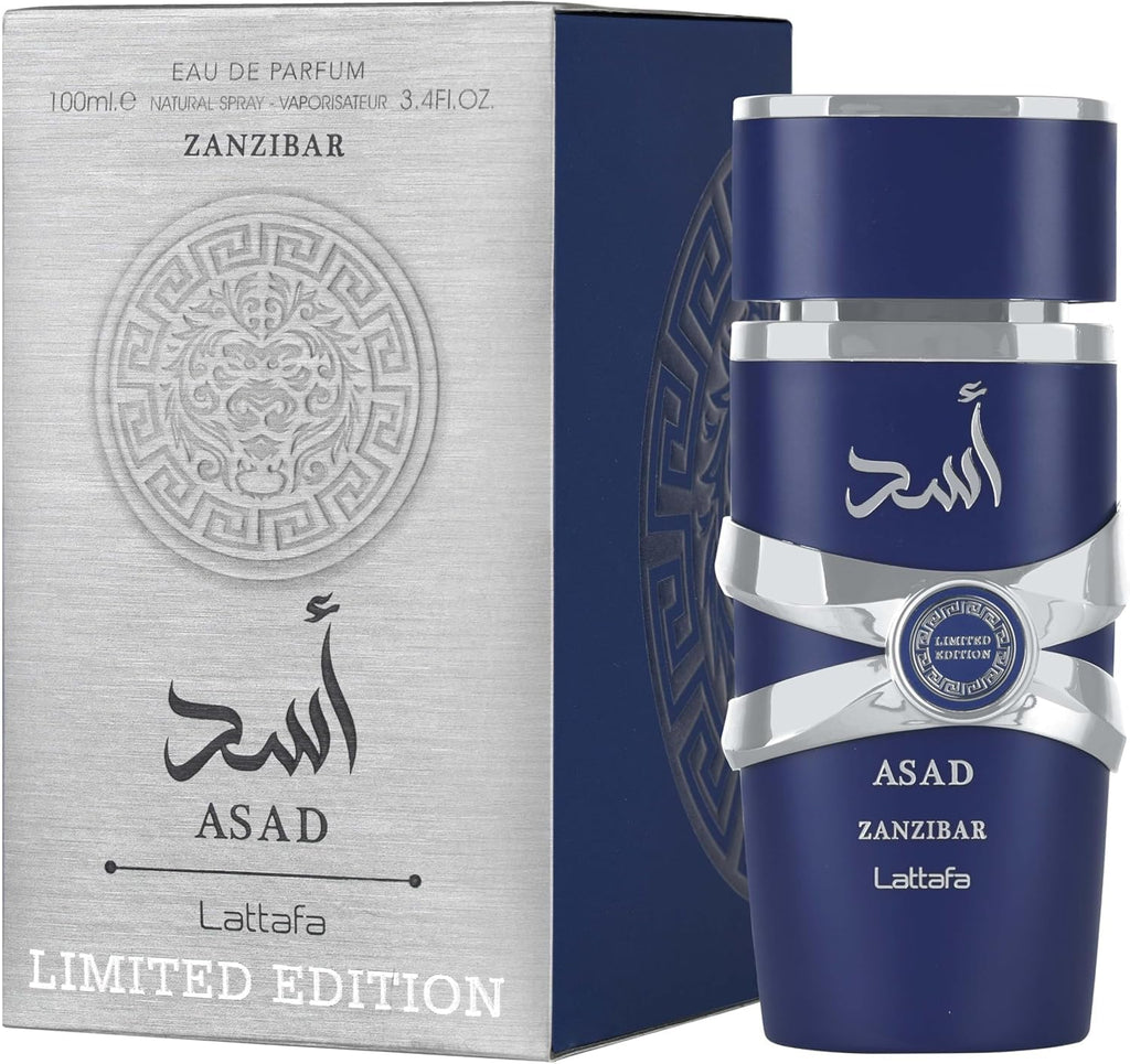 Lattafa Asad Zanzibar Limited Edition Eau de Parfum for Men