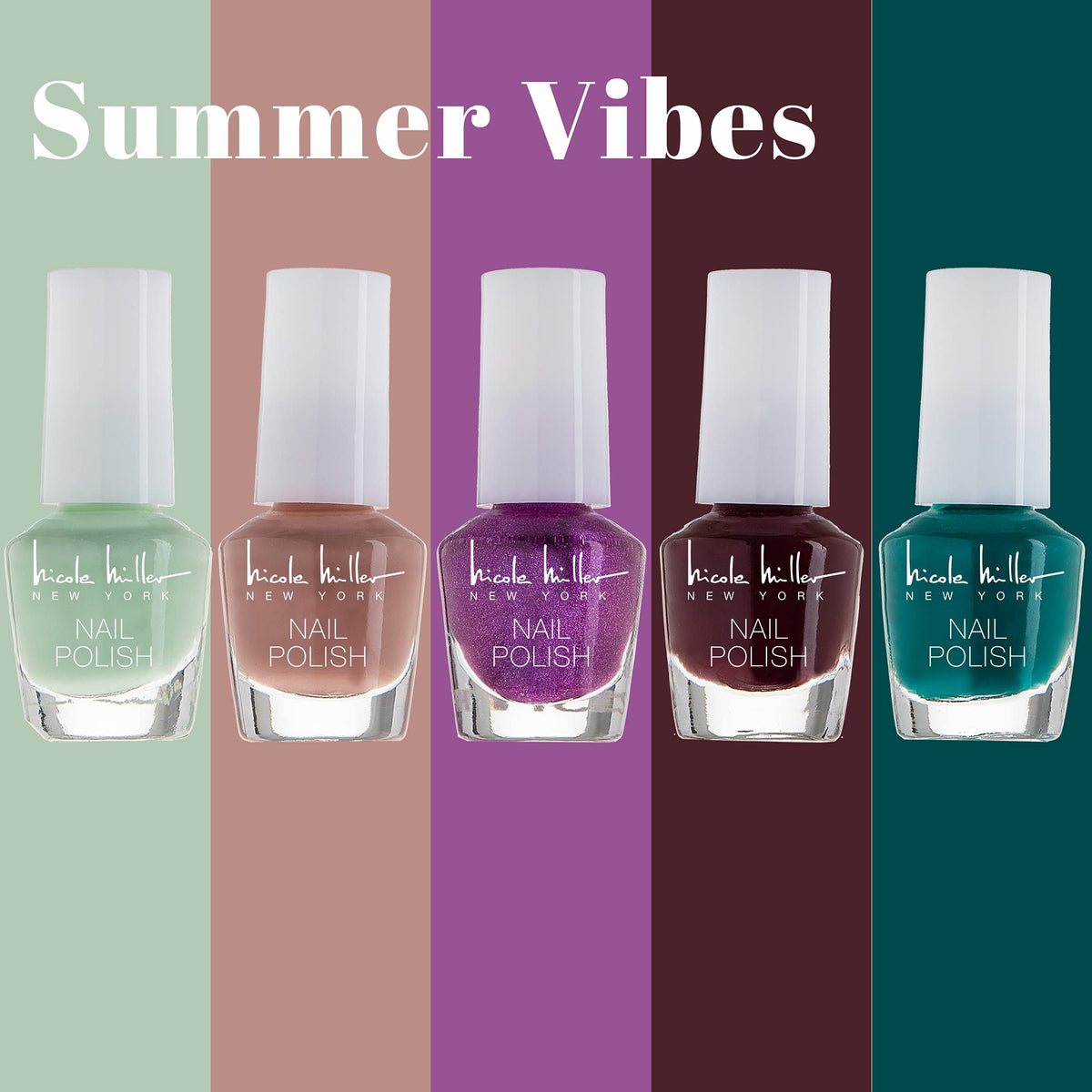 Nicole Miller Mini Nail Polish Set