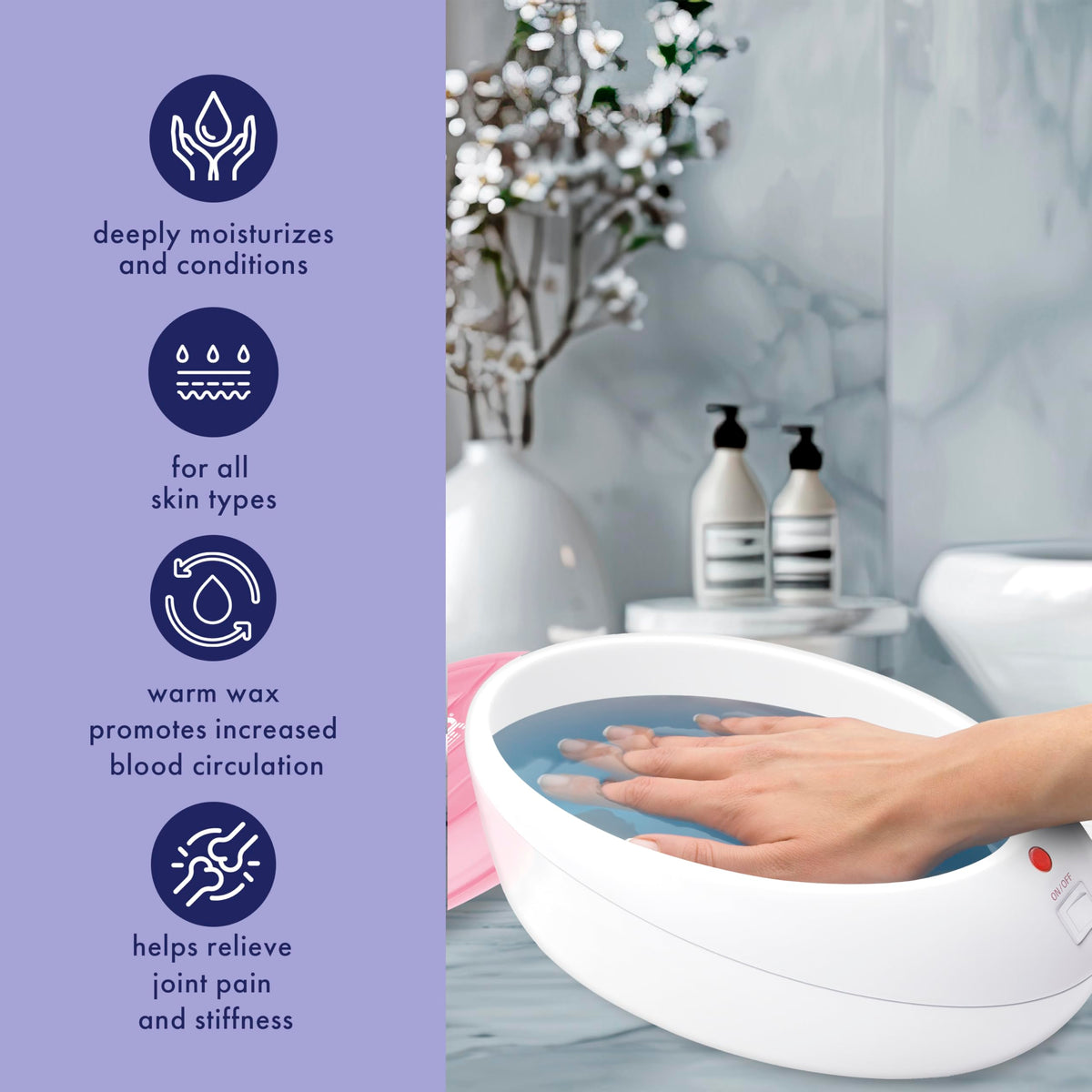 True Glow by Conair Paraffin Wax Treatment
