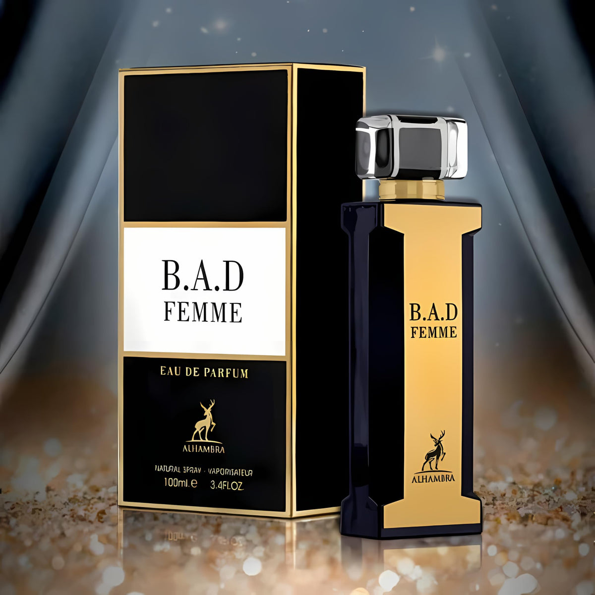 B.A.D by Maison Alhambra for Women Woody Floral Spicy Eau de Parfum