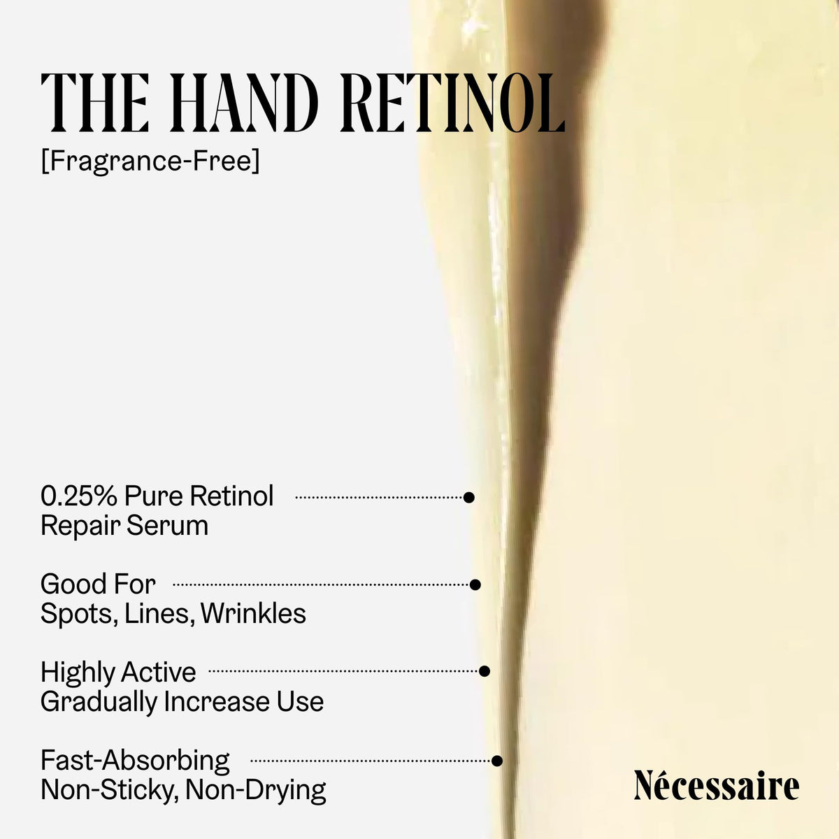 Nécessaire The Hand Retinol Repair Serum