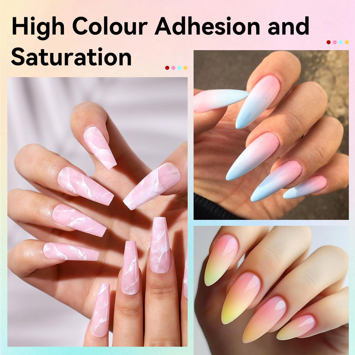 JODSONE Airbrush Gel Nail Polish Set, No-Dilution Nail Art Colors