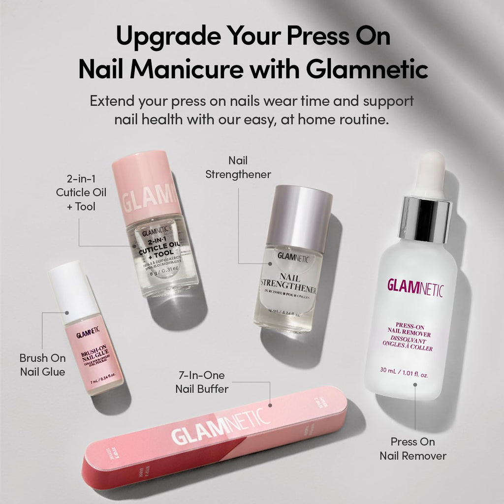 Glamnetic Press-On Nails Customizable Nail Kit