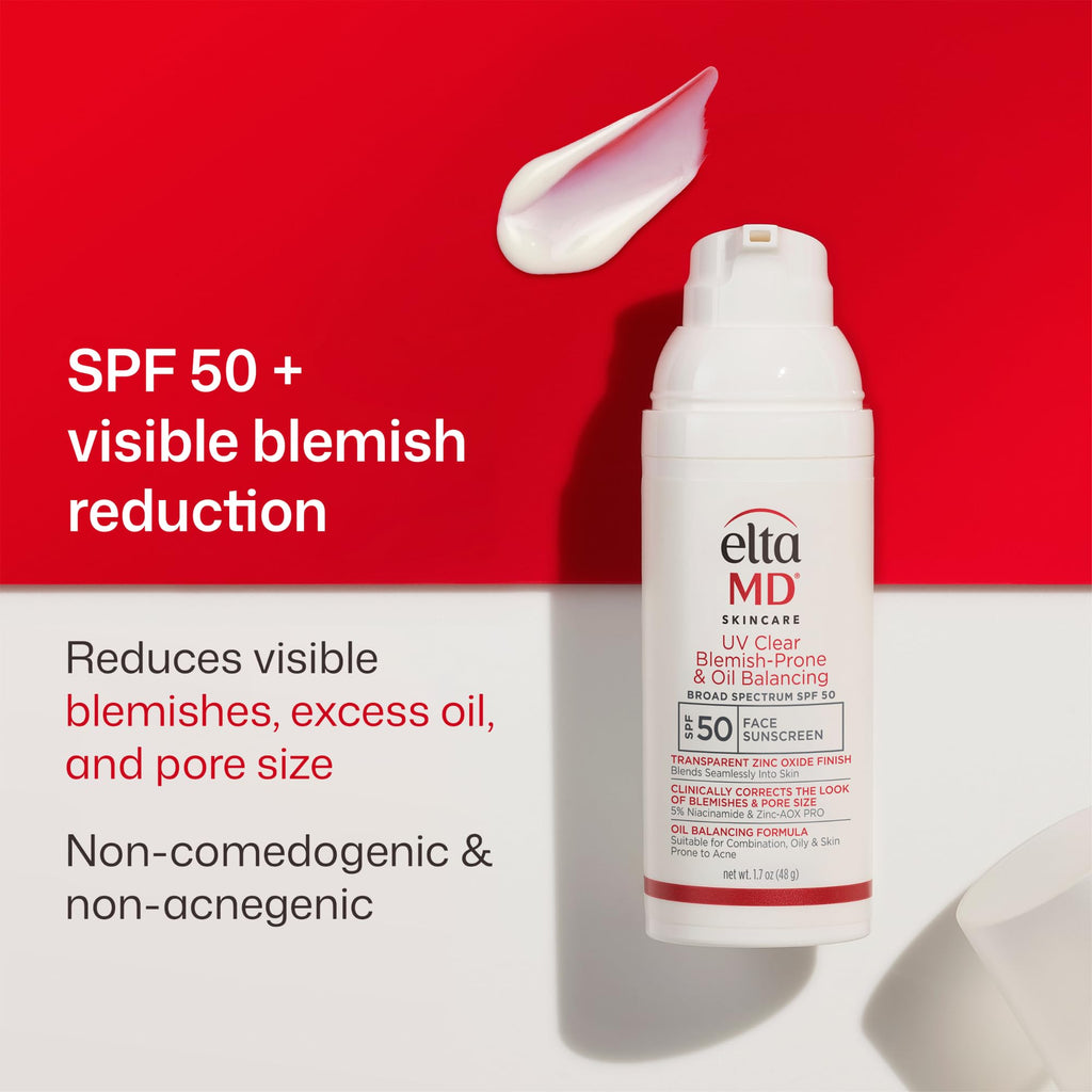 EltaMD UV Clear Face Sunscreen SPF 46, Oil-Free Broad Spectrum