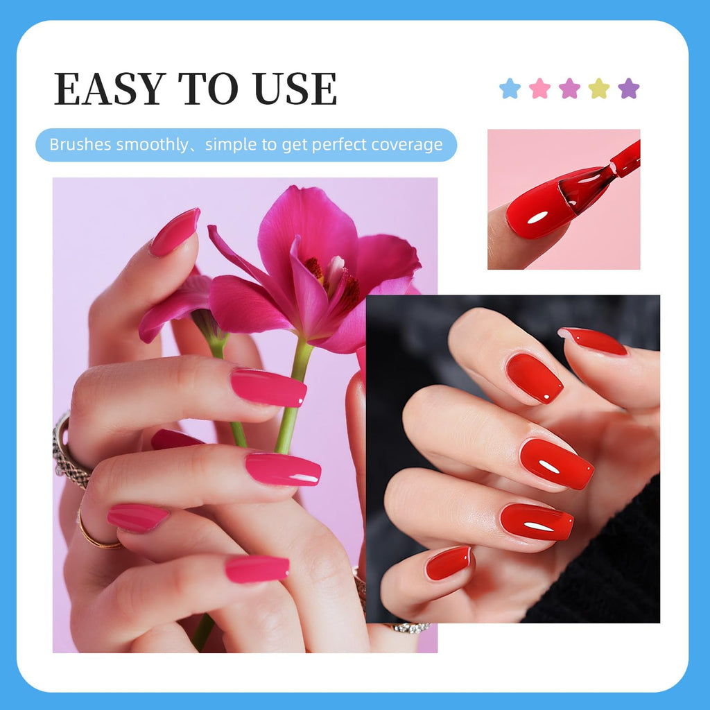 JODSONE Gel Nail Polish for Manicure and Nail Art