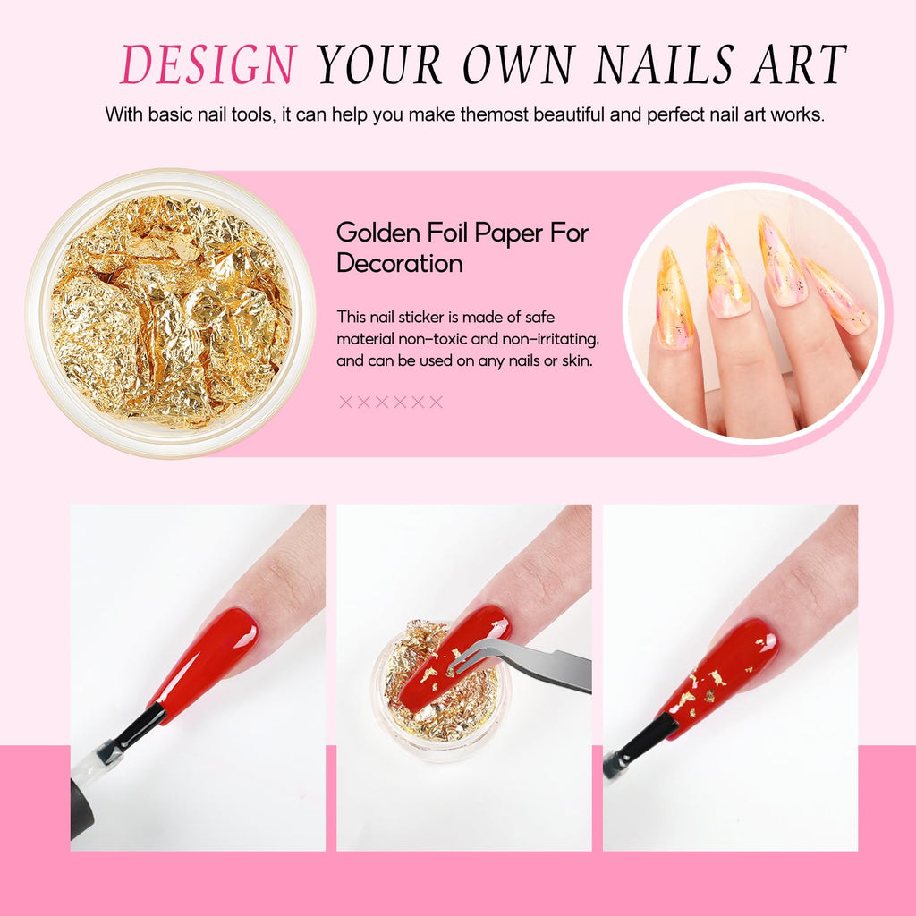 Acrylic Nail Kit with Drill and UV Light