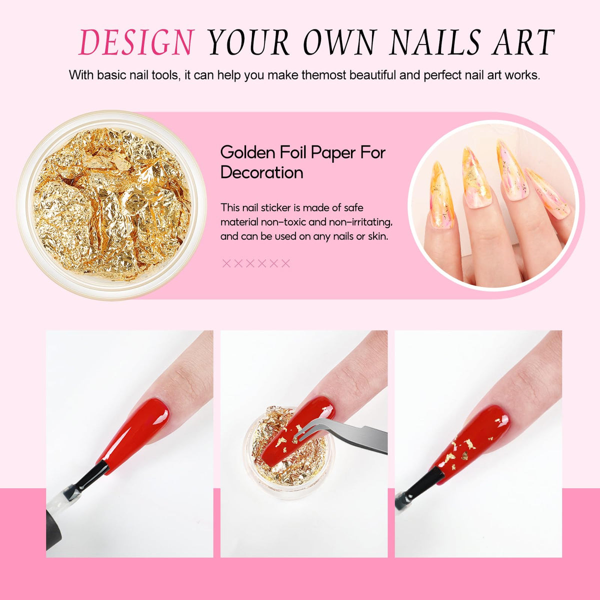 Acrylic Nail Kit with Drill and UV Light