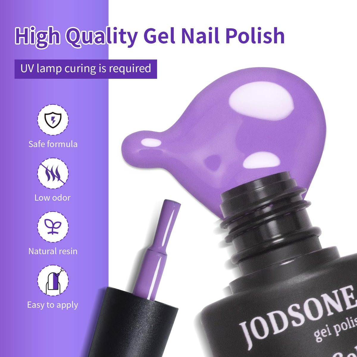 JODSONE Gel Nail Kit for DIY Nail Art