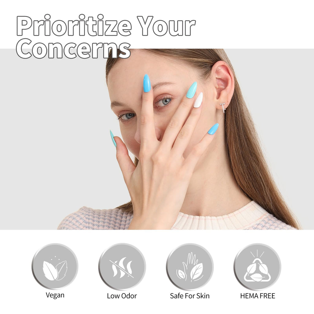 CANNI HEMA-Free Gel Nail Set