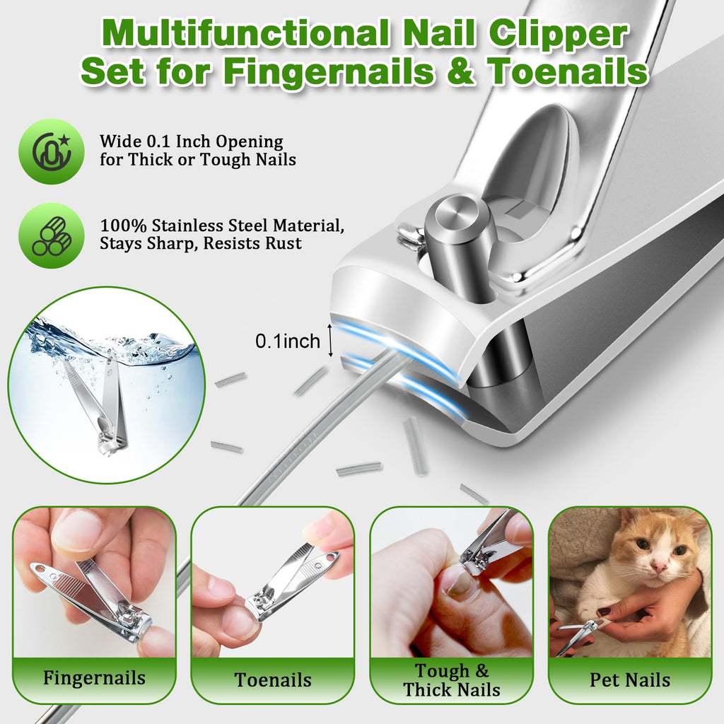 Individually Wrapped Stainless Steel Nail Clippers Bulk